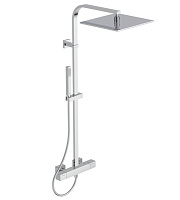 Душевая стойка Ideal Standard Ceratherm T100 A7542AA с термостатическим смесителем для душа, хром
