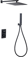 Душевой комплект Allen Brau Infinity 5.21016-31 черный матовый