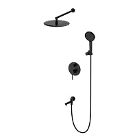 Душевая система Wonzon & Woghand Stick WW-88939017-MB черный матовый