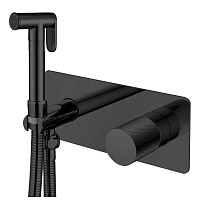 Гигиенический душ со смесителем Boheme Stick 127-BB.2 ручка Touch, черный