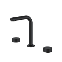 Смеситель Boheme Stick 152-B.4 для раковины, ручка Spirale, черный матовый