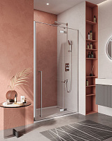 Душевая дверь в нишу Cezares Liner LINER-B-12-120-C-Cr-R 120 прозрачное, хром