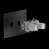 Скрытая монтажная часть Gessi 316 54169.239 для термостата, Steel Brushed