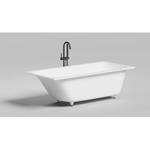 Ванна встраиваемая Salini Orlanda Kit 102126M S-Stone 170x80 белый матовый