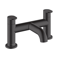 Смеситель Hansgrohe Vernis Blend 71442670 на борт ванны, черный матовый