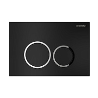 Кнопка смыва Grossman Galaxy 700.K31.01.210.210 черный матовый