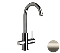Смеситель Remer X Style N792DWXV для кухонной мойки, сталь