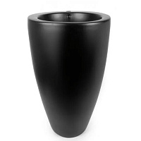 Раковина SantiLine SL-4004MB 50 черная матовая