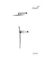 Душевой комплект Ceruttispa Velia CT10398 хром