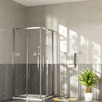 Душевой уголок Esbano ESF-80D1+110D2-C 80x110 хром