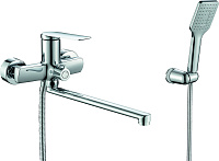 Смеситель для ванны и душа Rush Bering BE5535-51 хром