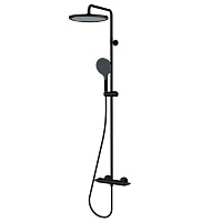 Душевая стойка Bossini Apice L10505.073 черный матовый