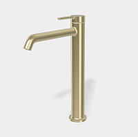 Смеситель Fima Carlo Frattini Snap F3111/HHS для раковины, Brushed Champagne