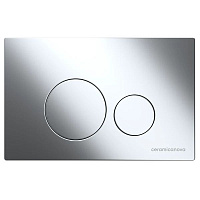 Кнопка смыва Ceramicanova Round CN001CH хром