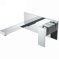 Смеситель Boheme Qubic 475-CR для раковины, хром