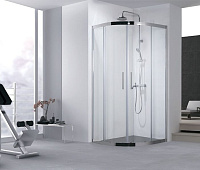 Душевой уголок Aquanet Delta NPE2142 100x100 прозрачное стекло