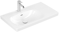 Раковина Villeroy & Boch Skyla 5A52L101 80x46 накладная, Alpin White