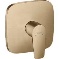 Смеситель Hansgrohe Talis E 71765140 для душа, шлифованная бронза