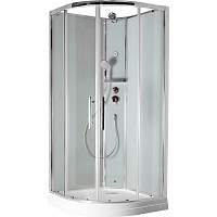 Душевая кабина Timo Premium ILMA901 100x100x222 прозрачное стекло/хром