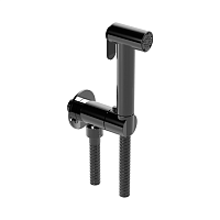 Гигиенический душ со смесителем Cisal Shower TT00794540 черный матовый