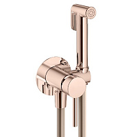 Гигиенический душ со смесителем Plumberia Selection Ixo XO2000RG золото розовое