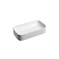 Раковина накладная Ceramicanova Element CN6054 70.5x38x15 белый