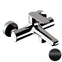 Смеситель Remer Vanity V05NO для ванны с душем, черный матовый