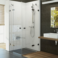 Душевой уголок Ravak Brilliant BSRV4-90 1UV77A00Z1 Transparent, хром