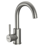 Смеситель Dorff Logic D3002101SS для кухонной мойки нержавеющая сталь