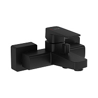 Смеситель VitrA Root Square A4273736EXP для ванны с душем, черный матовый