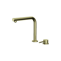 Смеситель Omoikiri Nara 2 Plus-LG 4994486 для кухонной мойки, светлое золото