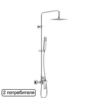 Душевая стойка Excellent Rain Keria AREX.2081CR хром