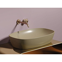 Раковина накладная Ceramicanova Element CN6049MC 60x38x13.8 капучино матовый