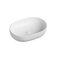 Раковина накладная Ceramicanova Element CN6047MW 60x41.5x13.5 белый матовый