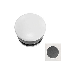 Донный клапан Globo T-Edge FI012PG с переливом, Peperino grigio