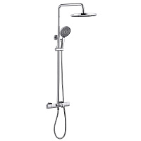 Душевая стойка ABBER Thermostat AF8516L с термостатом, хром