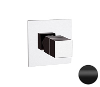 Термостатический смеситель Remer Q-Elegance QT30KBNO для душа, черный матовый