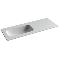 Раковина накладная Ceramicanova Grace CN7020wx 121x45,7x13,7 белый