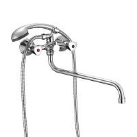 Смеситель для ванны с длинным изливом Milardo Tring TRISB02M10 хром