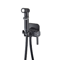 Гигиенический душ со смесителем Lemark Solo LM7165BL черный