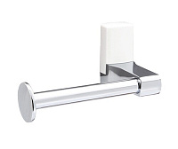 Держатель туалетной бумаги WasserKRAFT Leine K-5096WHITE хром/белый