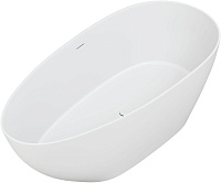Ванна из искусственного камня Allen Brau Solid Light 2.3EV05.20 170x78 белый глянцевый