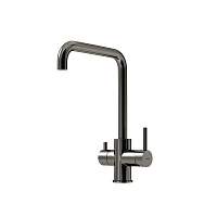 Смеситель для кухонной мойки Sancos Vela SC4013GG вороненая сталь