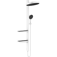 Душевой гарнитур Hansgrohe Rainfinity Showerpipe 360 1jet 26842700 белый матовый