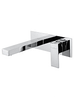 Смеситель Wonzon & Woghand Cube WW-88869016-CR для раковины, встраиваемый, хром