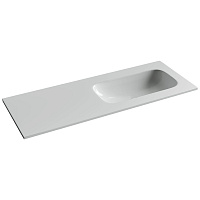 Раковина накладная Ceramicanova Grace CN7021wx 121x45,7x13,7 белый