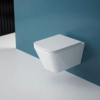 Унитаз-компакт Esbano Gartez-51 ESUPGART51W безободковый, белый