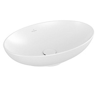 Раковина Villeroy & Boch Loop & Friends 4A470101 56x38 накладная, Alpin White