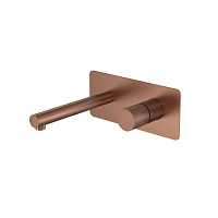 Смеситель Boheme Stick 125-BRB.2 для раковины, ручка Touch, брашированная бронза