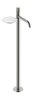 Смеситель Boheme Stick 120-NB.4 для раковины, ручка Spirale, никель брашированный